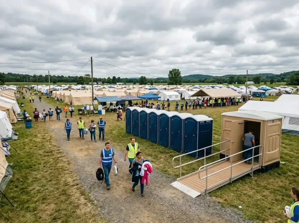 disaster-relief-camp-restrooms-010 — frequently asked questions, Dumpster & Portable Bathrooms Rental in Minnehaha, WA